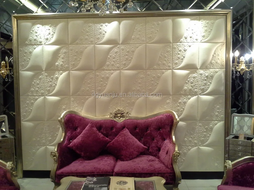 3D leather wall panel making machine