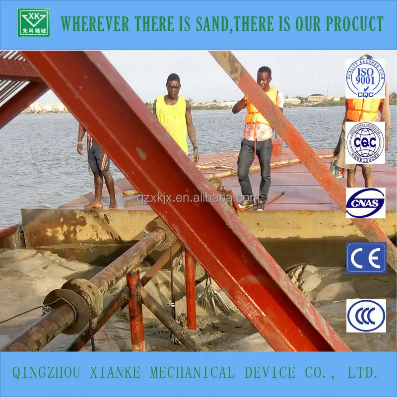 100cbm Self propelled Sand Suction Hopper Dredger/Transporter