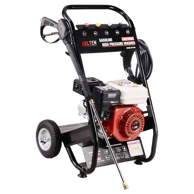 car wash machine Gasoline engine 5.5HP 150Bar 2200psi high pressure washer
