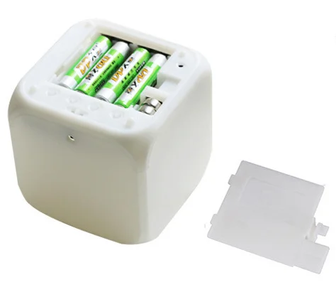 Creative Colorful Square Alarm Clock Luminous Electronic Digital Alarm Clock Accept Custom LOGO