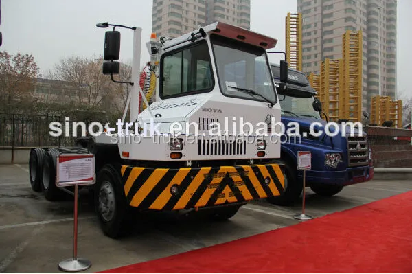 sino HOVA 4x2 terminal tractor truck for container transport