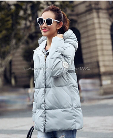 2015 новая европа оптовая продажа тонкий зима женщины пуховик