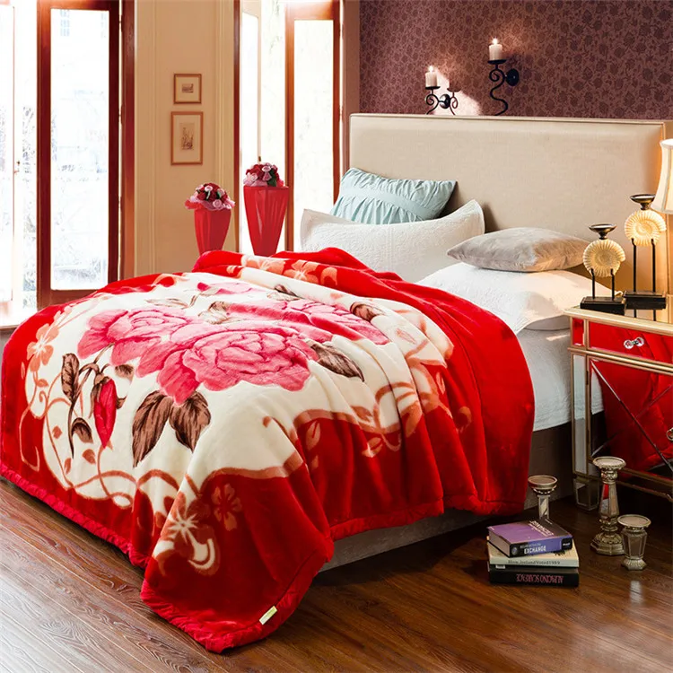 100% Polyester Personalized Modern Printable Sublimation Custom Heavy Dubai Blanket