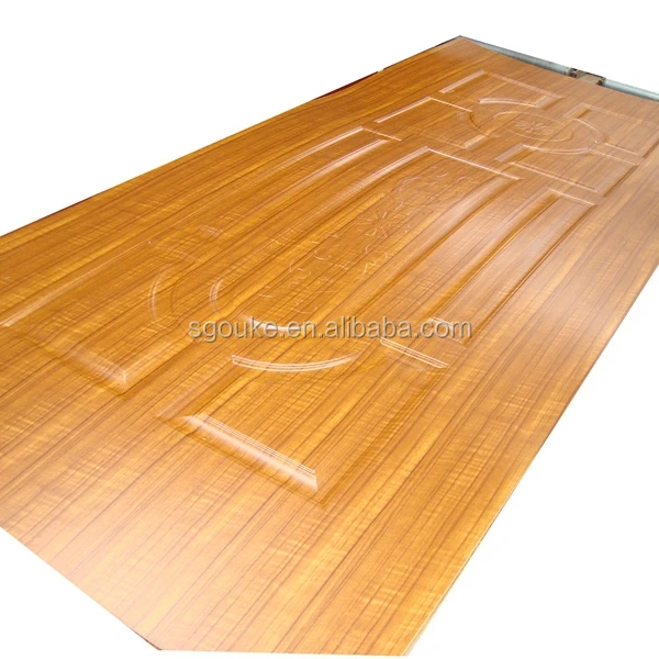 new design decorative sapele pvc/melamine mdf/hdf molded door skin/mdf melamine door skin600mm,700mm, 800mm,900mm-2150mm*2mm-5mm