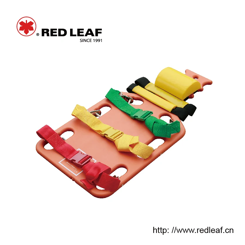 YDC-7A4 Medical plastic rescue backboard stretcher