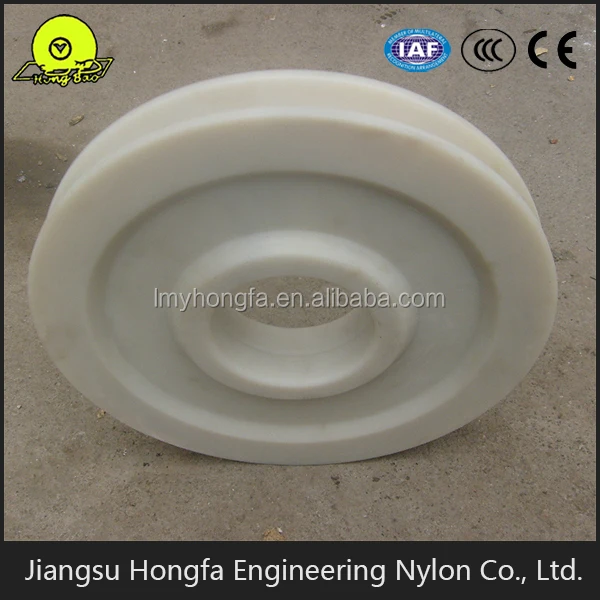 
plastic nylon wire rope pulley for mobile crane 