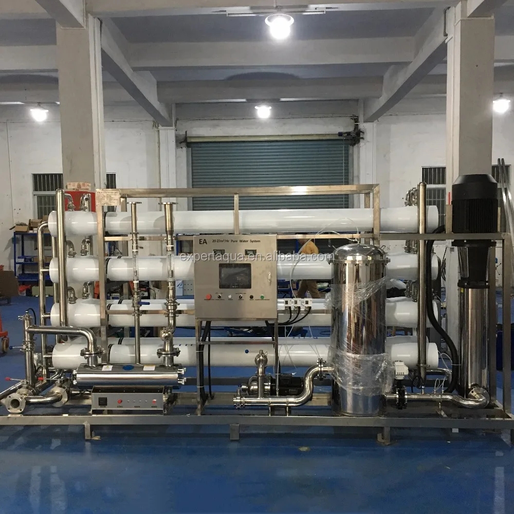 20m3/h carbonated drinks processing machine RO drinking water treatment plant