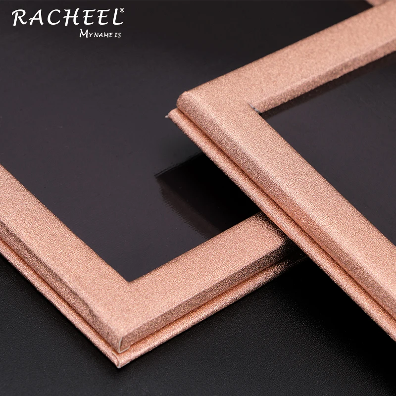 RACHEEL Makeup Magnetic Eyeshadow Empty Palette Rose Gold Eye Shadow Accept Small Orders Accept OEM Paper Boxes,carton