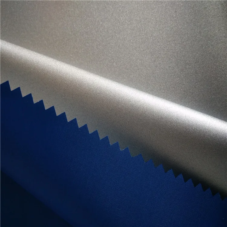 190t полиэстер Тафта Ткань с серебряным покрытием для палатки