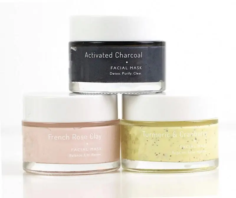 Private Label Brightening Turmeric Face Clay Mask