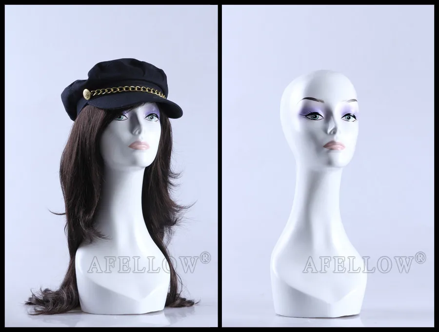 
H1011 female jewelry / hat / wig display mannequin head 