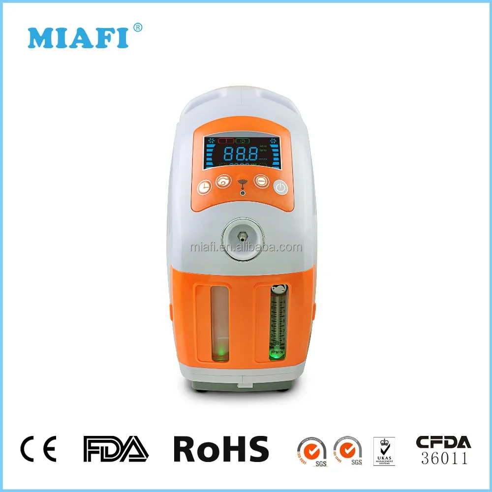 
The most popular zeolite molecular sieve 3L/min 90% electric medical portable oxygen generator 