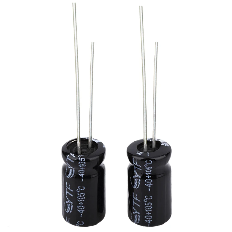 Бренд YTF Малый размер производителя сыпучих продуктов из Китая пассивных компонентов электролитический конденсатор