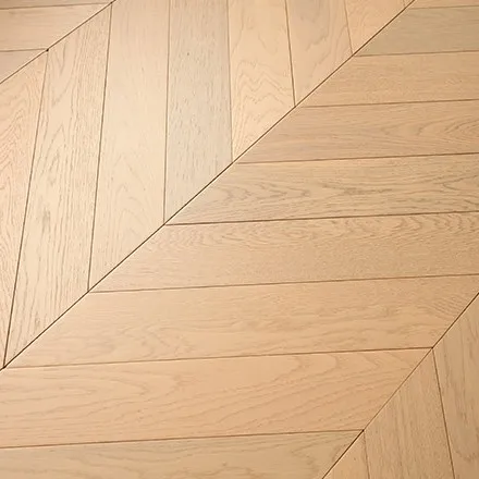 
Hot Selling Chevron Parquet White Oak Engineered Wooden Flooring 