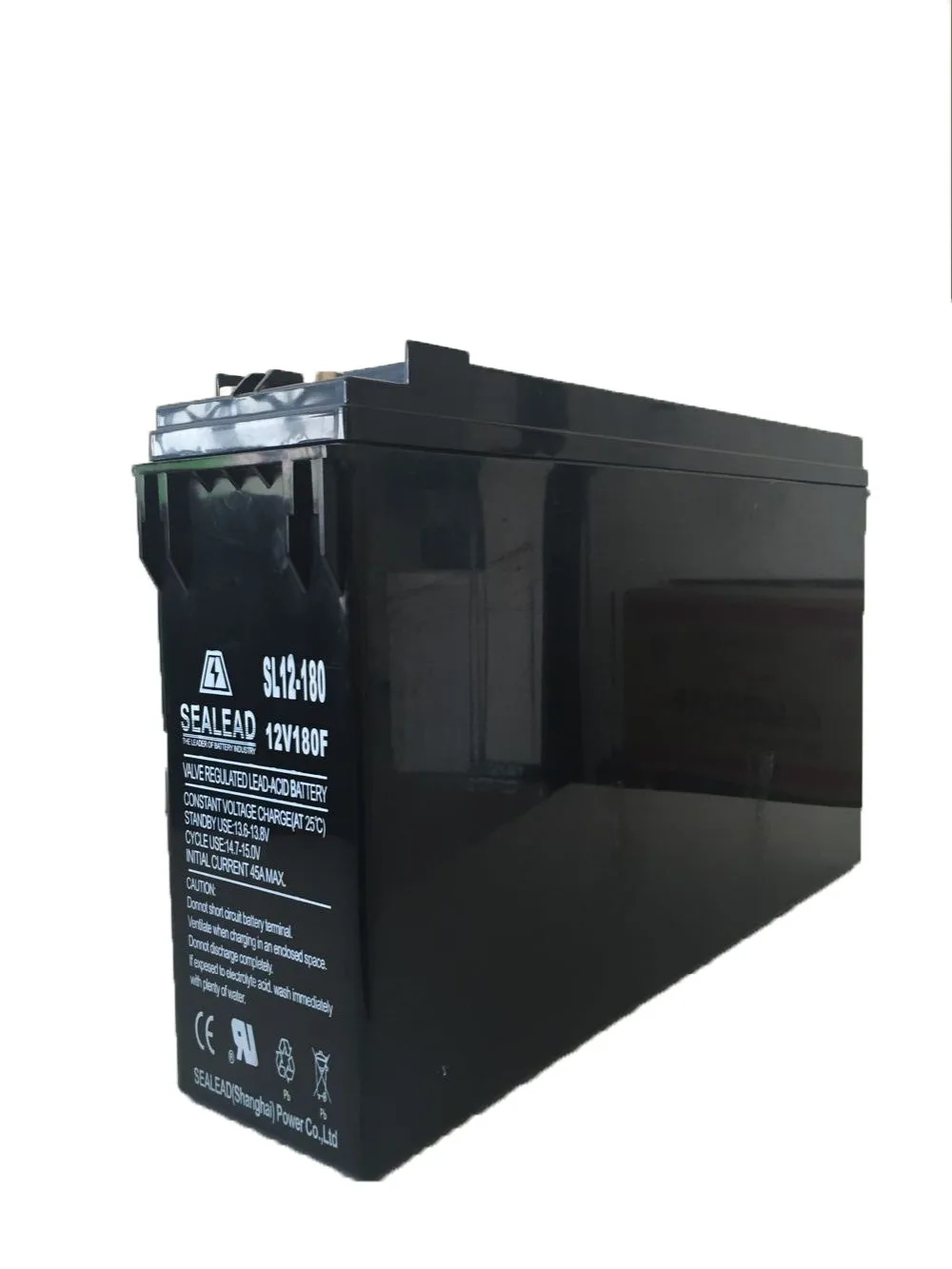 2018 Hot sale in Yemen market SEALEAD brand 12v 180ah front terminal battery for ups system