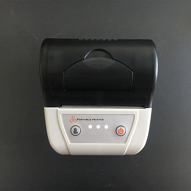 80 мм мобильный портативный принтер 3 дюймов Термальный чековый принтер Поддержка bluetooth