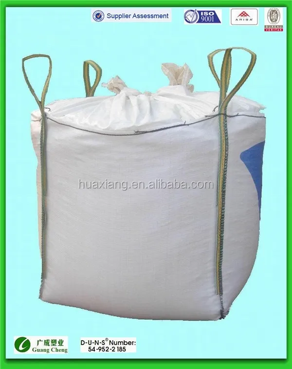 big bags 1000kg or 1 ton bags for transportation of Hydrated lime or Bulk bag for packing lime powder gc01