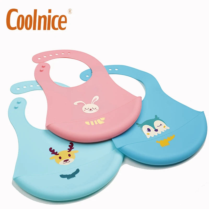 Custom Printing adult bib manufacturer disposable silicone baby bib