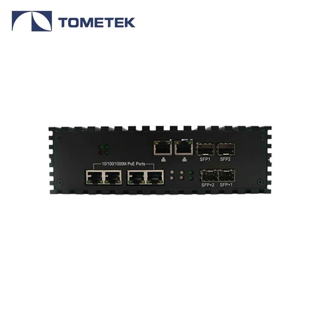 Low power x86 3865U barebone mini pc with 10GB SFP+ for VPN gateway