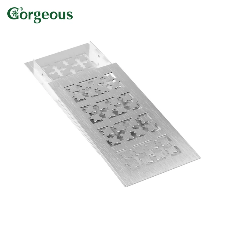 E420 Aluminum Grille  air Vent for Kitchen Cabinet