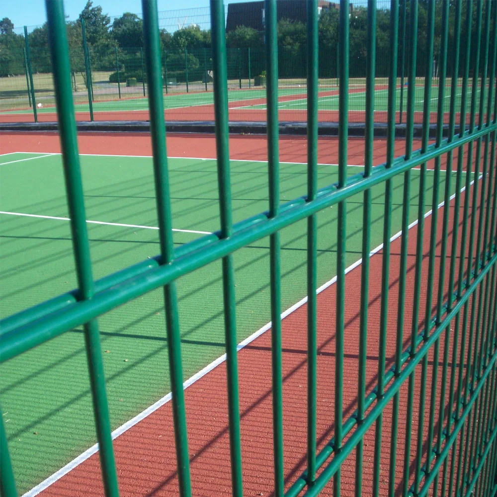 Galvanized Powder Coated 656/868 Double Wire Fence Panel 50x200mm Mesh