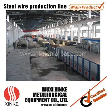 
Automatic steel wire Annealing & lead quenching furnace 