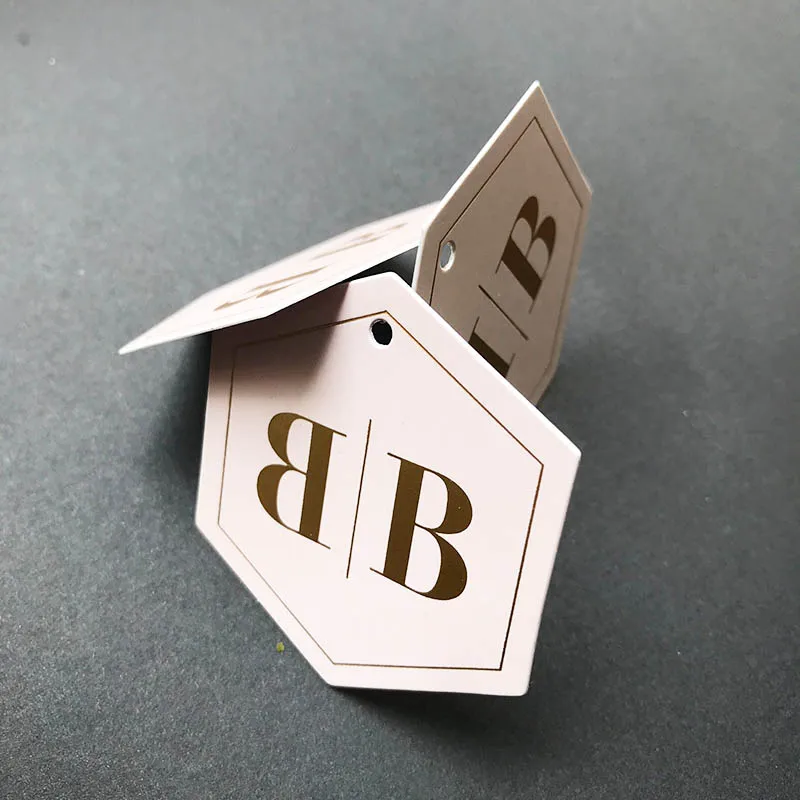 
wholesale custom gold foil jewelry display cards with logo 