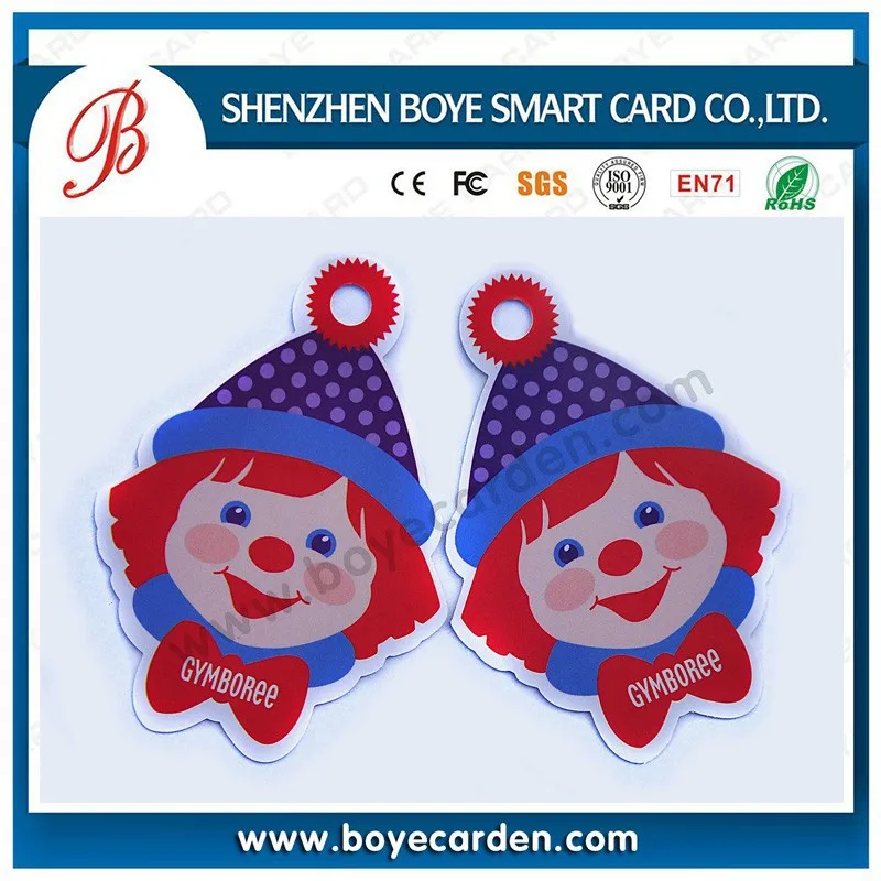 30 mil PVC Plastic Card Gloss UV Rounded Corners PVC White Plastic Full Color Bleed Printing on Both Sides