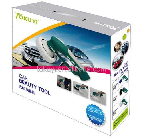 Electric cordless car polish wax with rechargeable battery