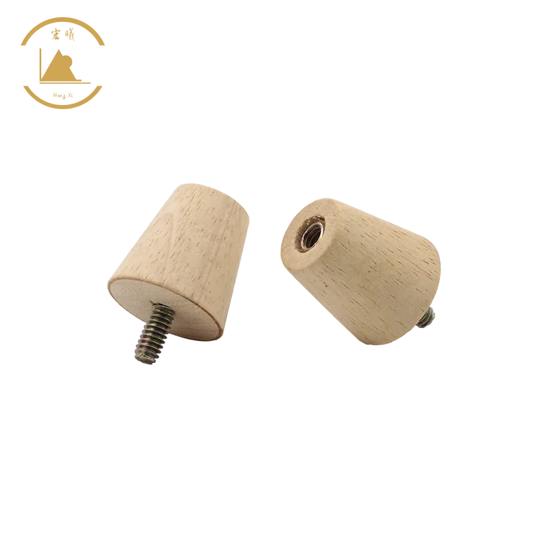 Factory customized adjustable high quality wooden legs