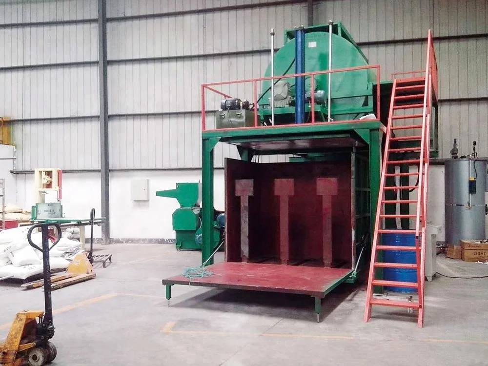 ERS - R02 Waste sponge recycling rebonded foam carpet underlay machine