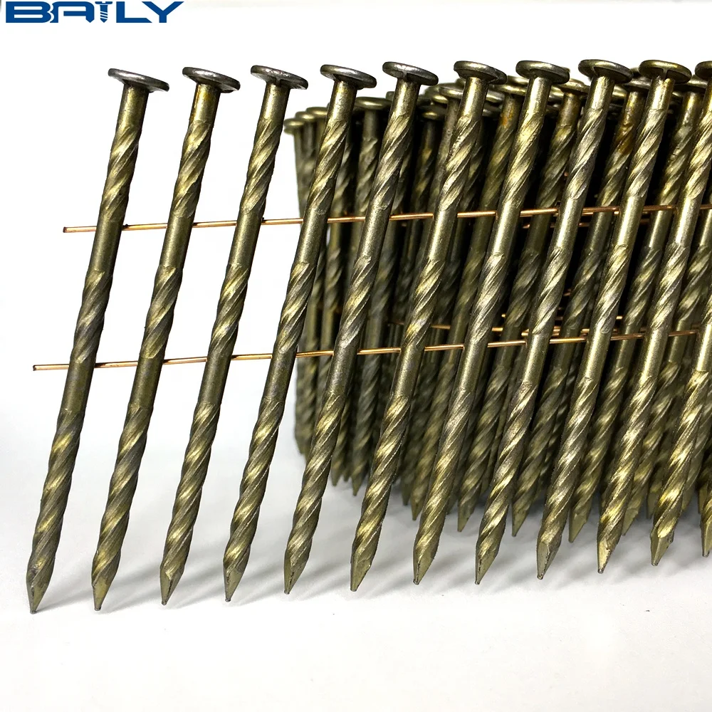 High Quality 15 Degree Wire Welded Coil Nails for Pallet Manufacturing