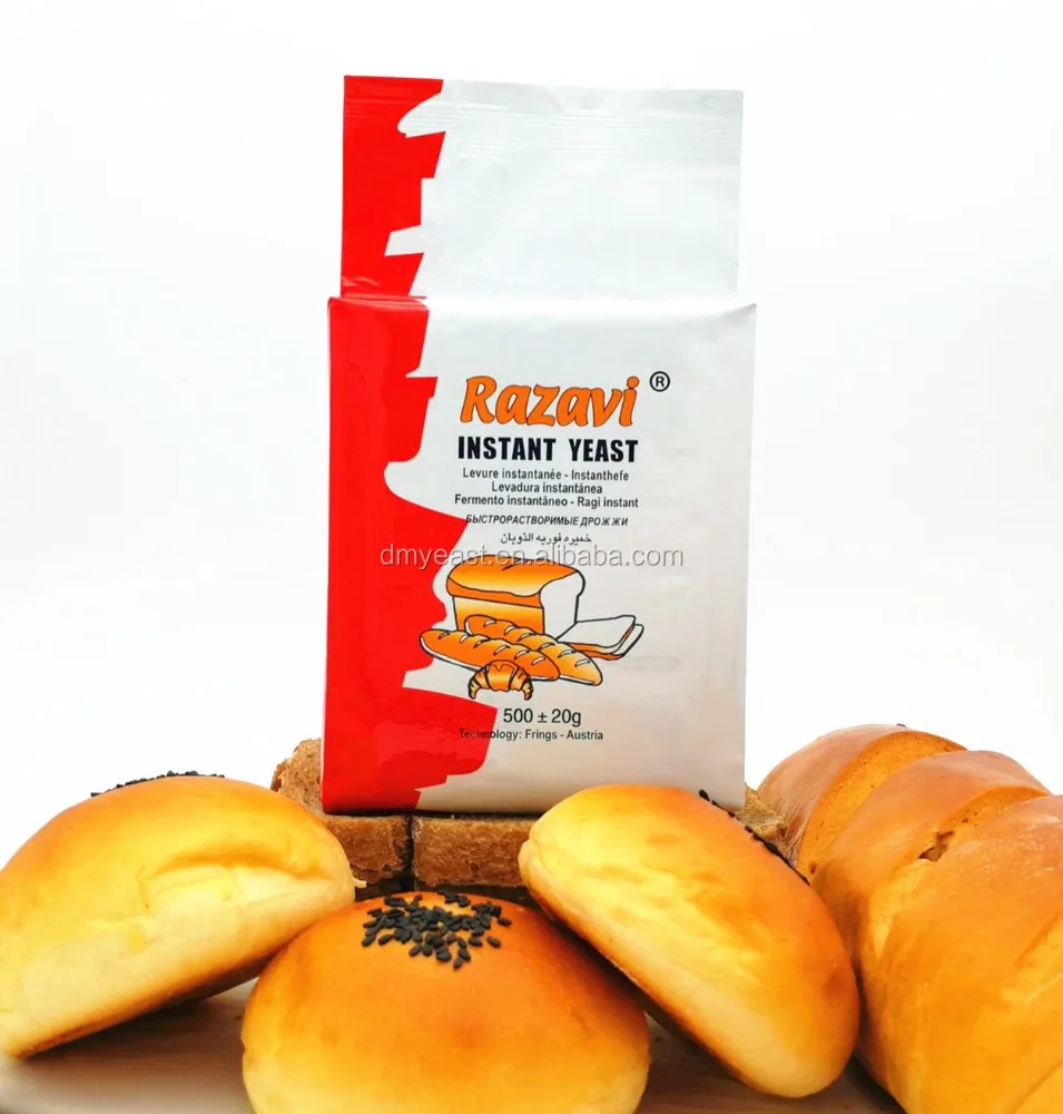 
500G RAZAVI LOW SUGAR YEAST ACTIVE FEED yeast FOR bread 