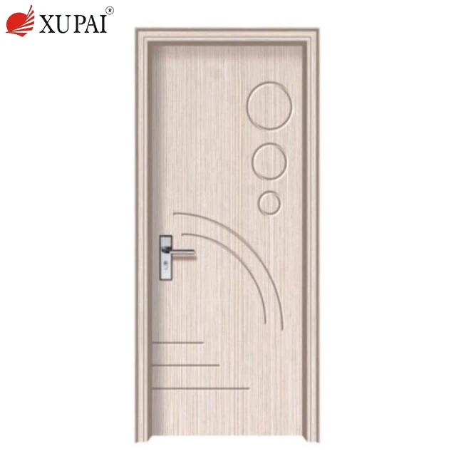 
Personal customize wood pvc toilet door pvc bathroom door price low popular in bangladesh 
