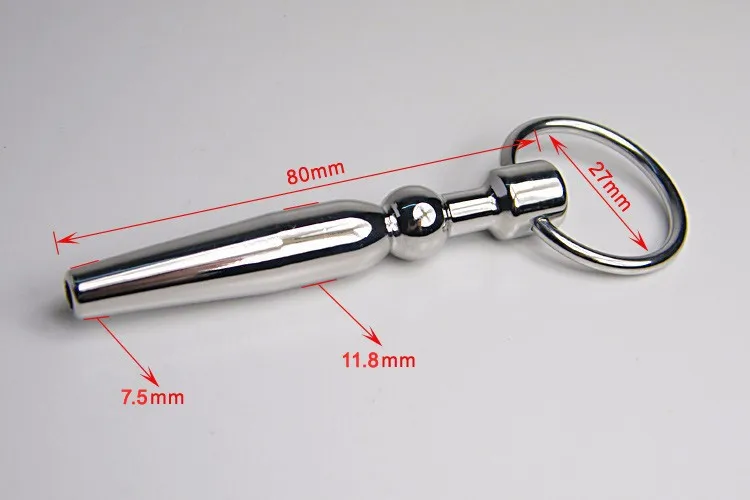 Medical Stainless Steel Urethral Sound BDSM Fetish Penis Catheter Sex Toys For Male