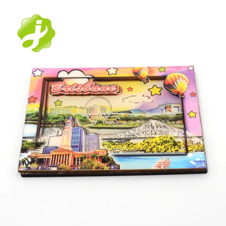 Florida Tourist Cities Souvenir 3D Custom Fridge Magnets