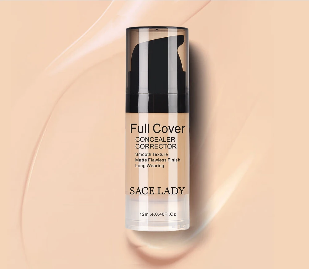 
Face Makeup Foundation Concealer Cream Liquid Corrector Waterproof Base Make Up For Eye Dark Circles Facial Cosmetic 
