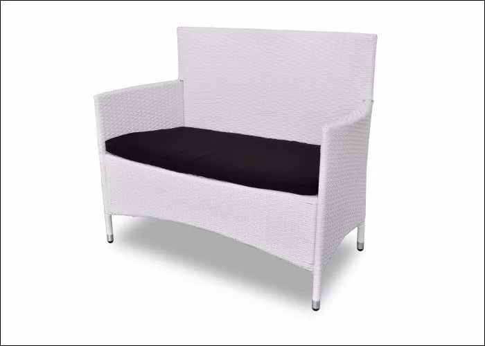 Classic Design Customized Style white wicker Patio Outdoor Poly Rattan Furniture