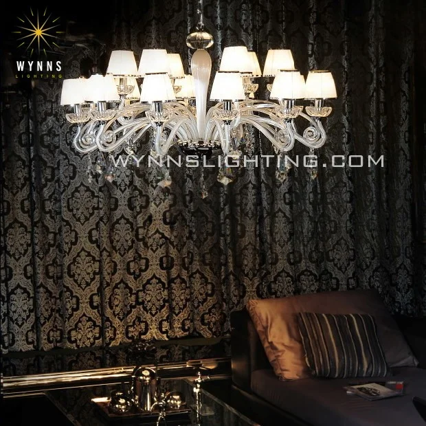 Traditional Style Crystal Chandelier Pendant Lamp LED Lights Large Size Home Hotel Villa E12 Base Switch Control Ceiling