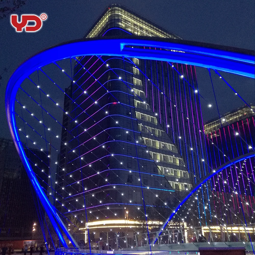 High quality full color DMX512 waterproof IP68 SMD5050 40mm pixel led light