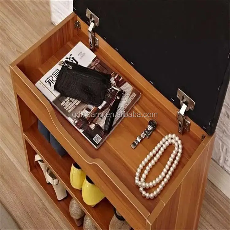 China home furniture large modern wooden shoe cabinet for sale