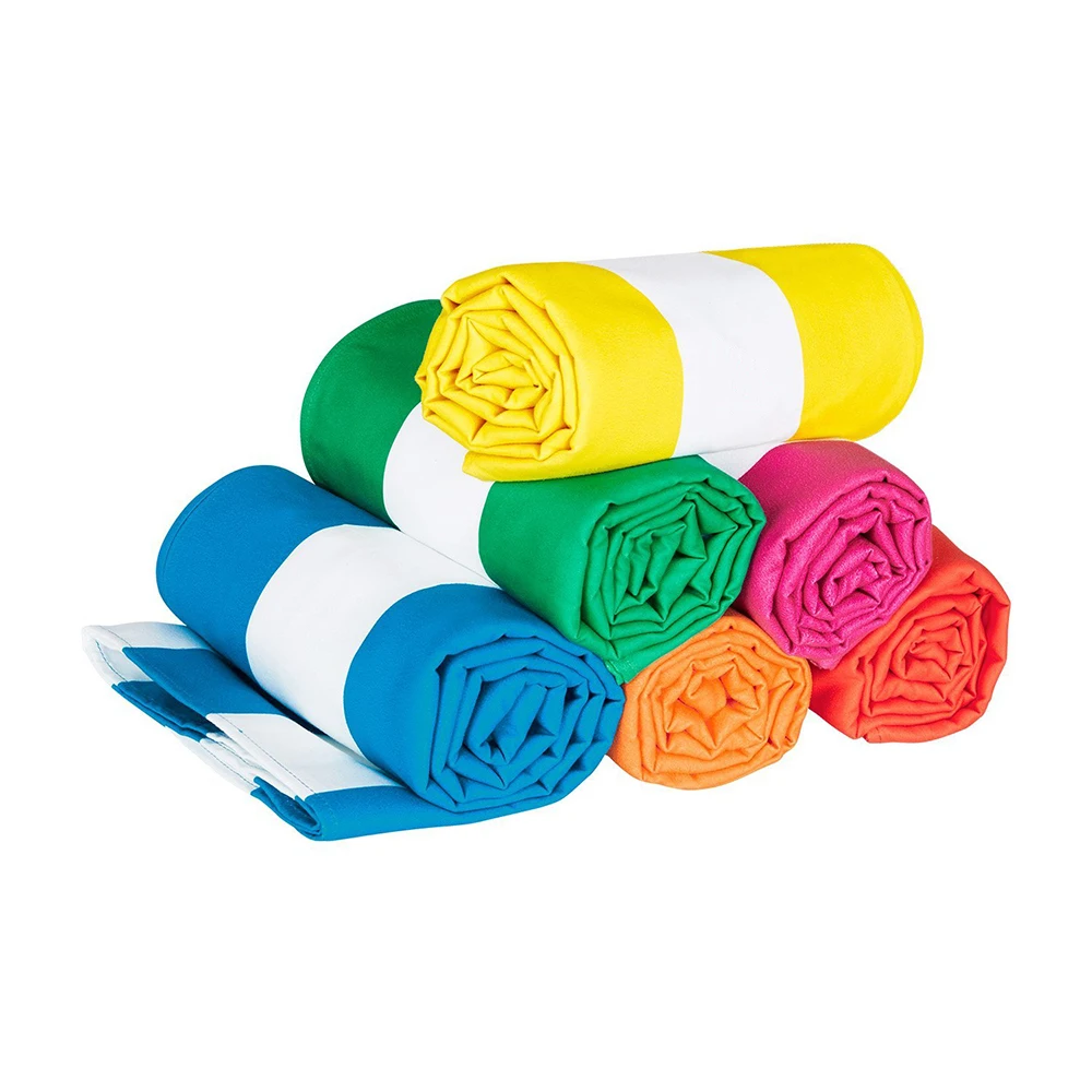 
Hot selling OEM ODM microfiber custom beach towel XL size 90*200cm beach towels manufacturers 