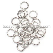 DIY jewelry findings accessory coloured silver gold antique bronze silver copper rose gold colorful iron jewelry jump rings bulk