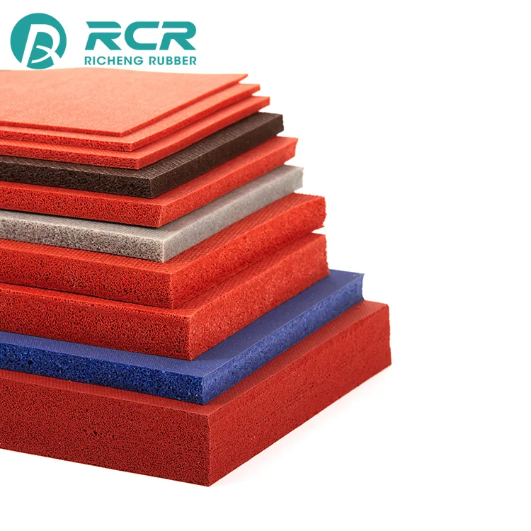 
Customized food grade silicone rubber foam sheets for machinery 