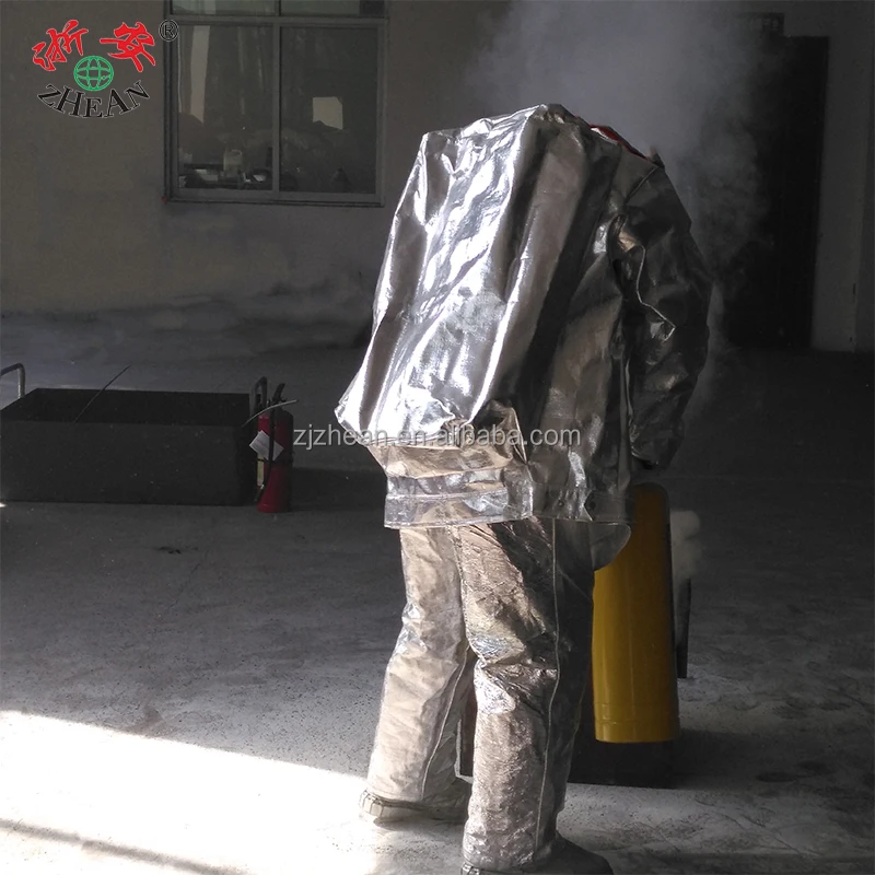 1000 Degree Heat Radiation Aluminum Foil Garment