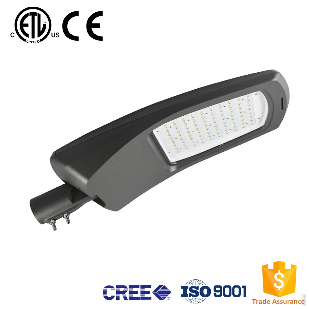 IP66 IK08 AC120-277v ETL CE CB ROHS certificate 180w LED street light