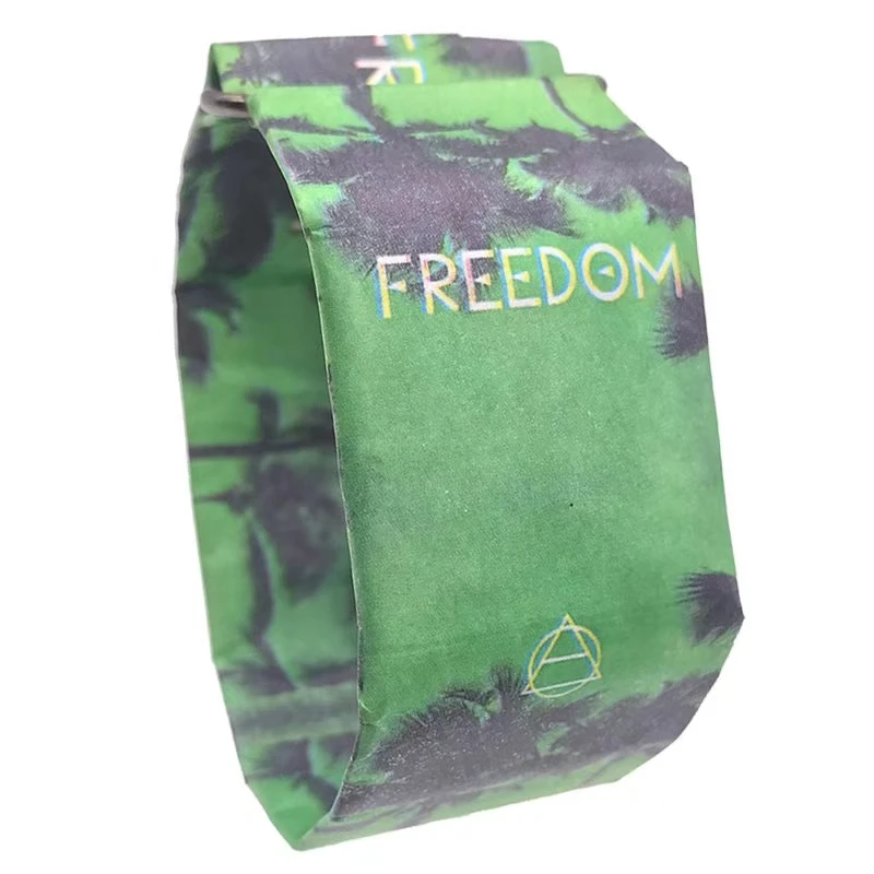 2019 Creative Best Gift OEM Paper Watch Led Waterproof Tyvek Paper Strap Digital Wrist Watches