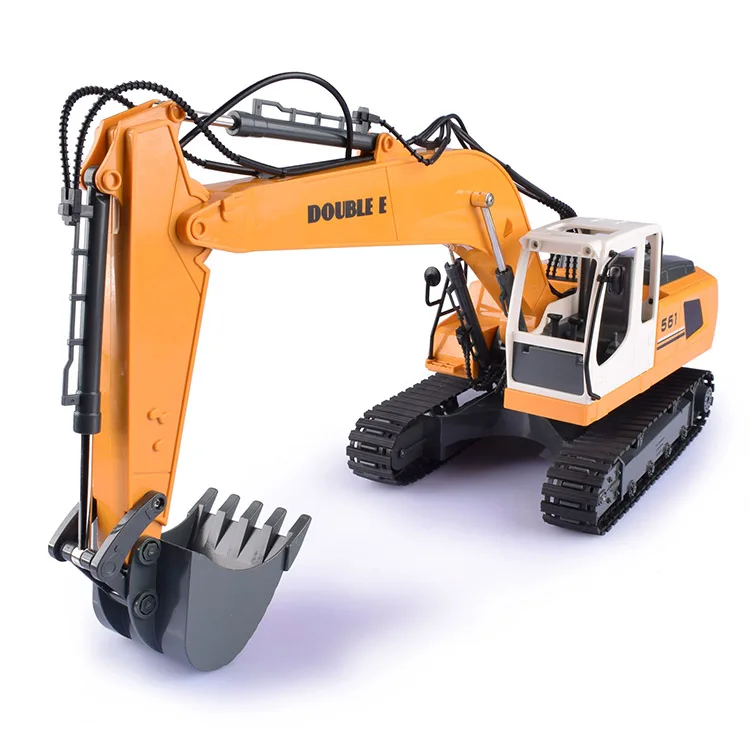 17 Channels DIY Metal Mini Die Cast Truck RC Excavator