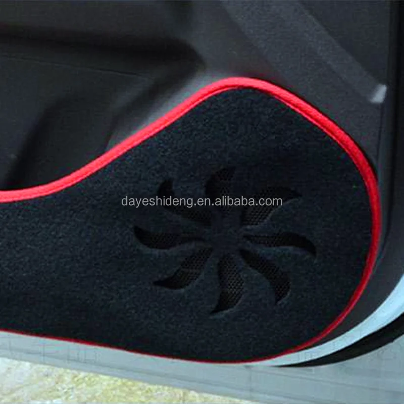 4 pieces a lot dust proof Car door pad mat Auto door cover for Opel Lexus Citroen Acura Chevrolet