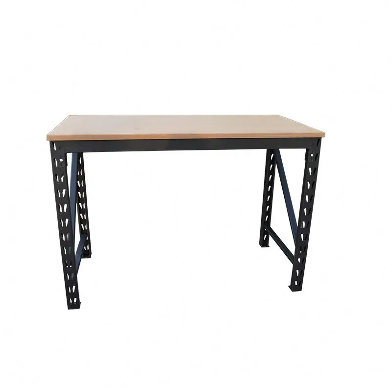 Thickened angle steel heavy duty garage storage work benches